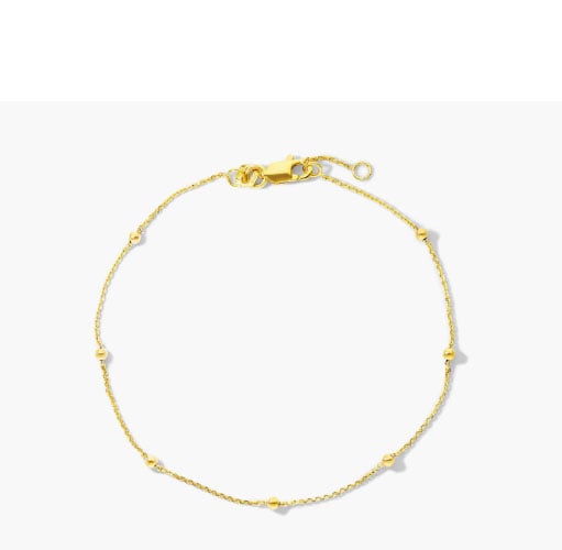 gold ball bracelet james allen