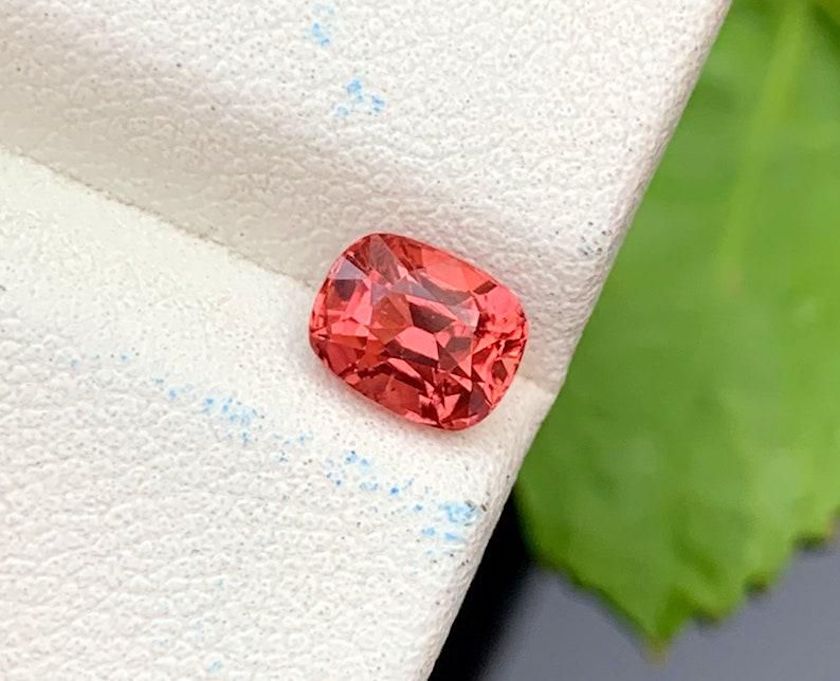 cushion-cut spinel - Afghanistan