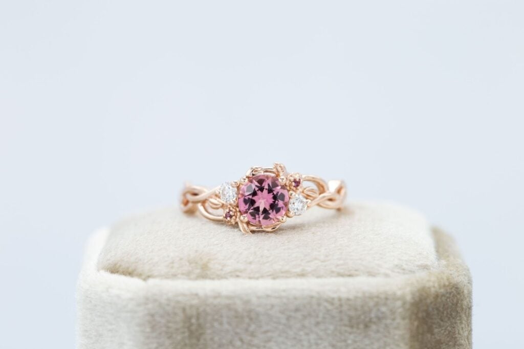 1036605 pink tourmaline custommade