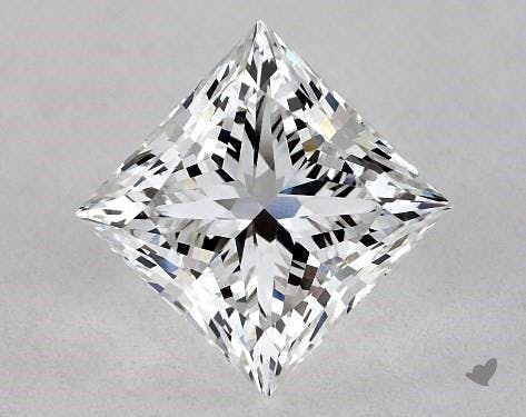 Lab-Created 2.01 Carat princess diamond James Allen