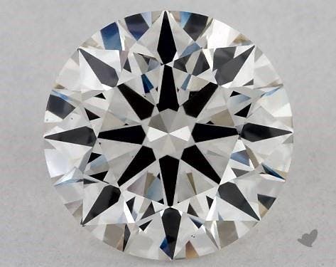 Lab-Created 2.03 Carat round diamond James Allen