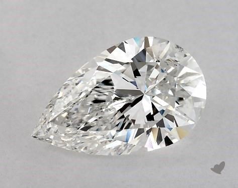 Lab-Created 3.00 Carat pear diamond James Allen