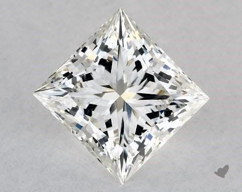 Lab-Created 3.02 Carat princess diamond James Allen