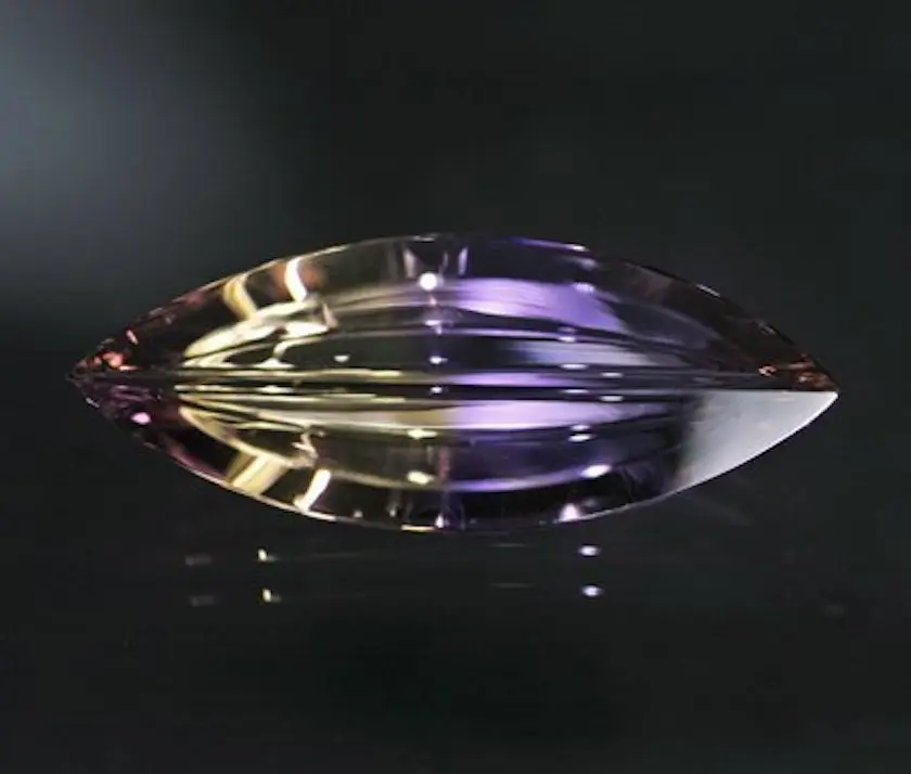 custom-cut ametrine - Bolivia