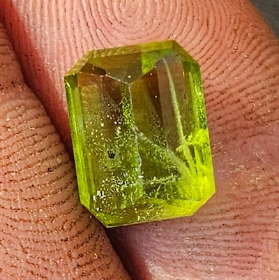 Peridots with Inclusions
