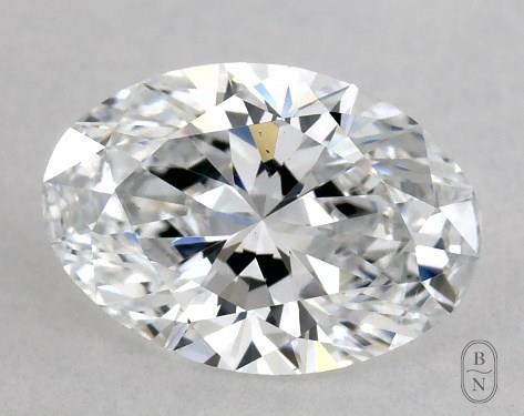 Lab-Created 1.00-Carat oval diamond Blue Nile