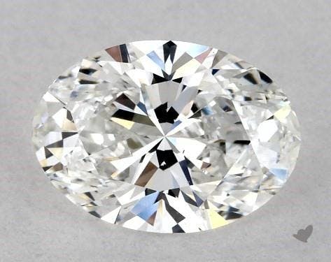 Lab-Created 1.00 Carat oval diamond James Allen