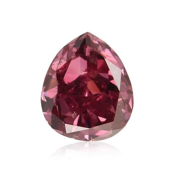 Pink I1 Fancy Color Pear Diamond Brian Gavin