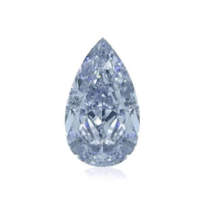 1.50 Blue VS1 Fancy Color Pear Diamond Brian Gavin
