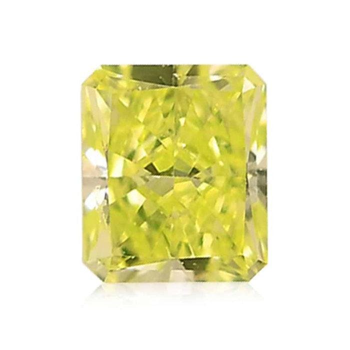 0.10 Green VS1 Fancy Color Radiant Diamond Brian Gavin