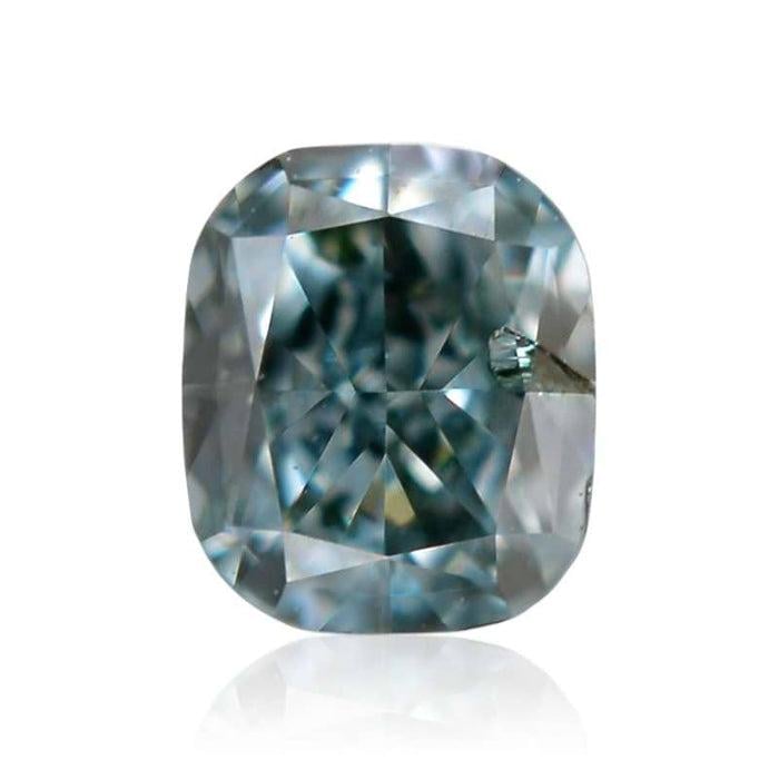 0.12 Green SI2 Fancy Color Cushion Diamond Brian Gavin