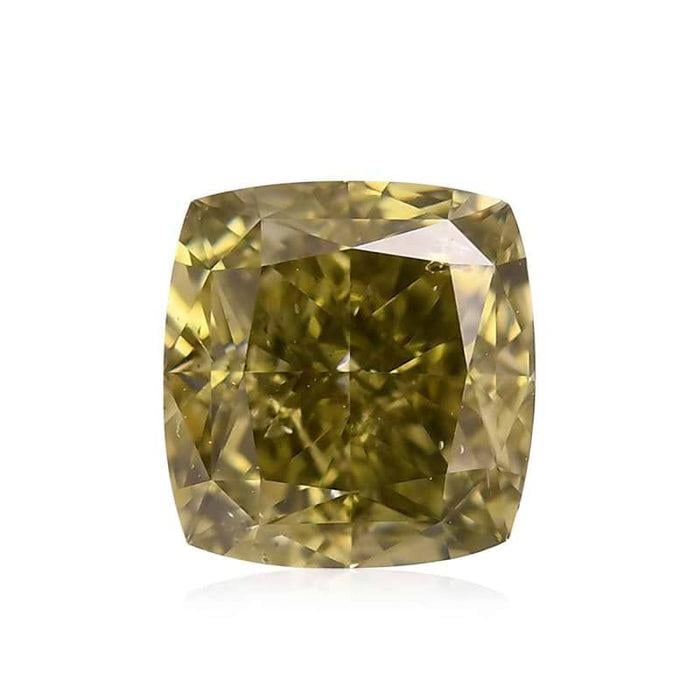 0.66 Chameleon SI2 Fancy Color Cushion Diamond Brian Gavin