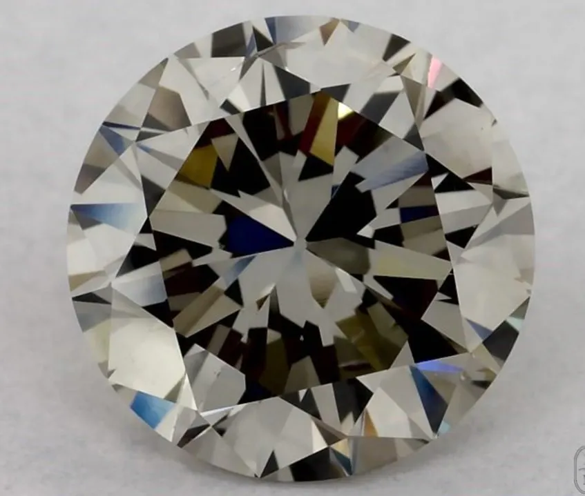 2.50-Carat round diamond