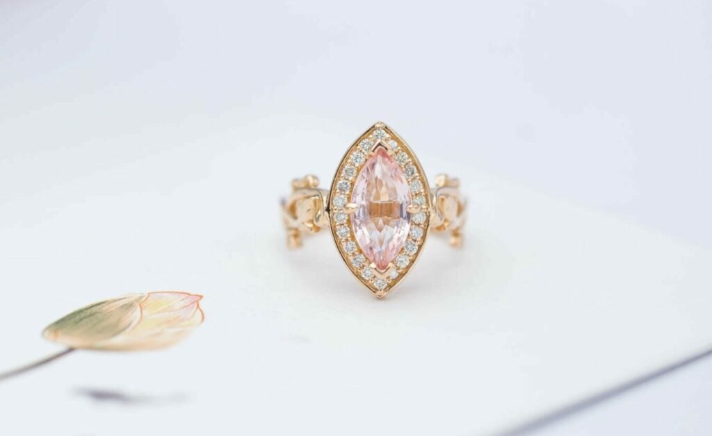 morganite custom made