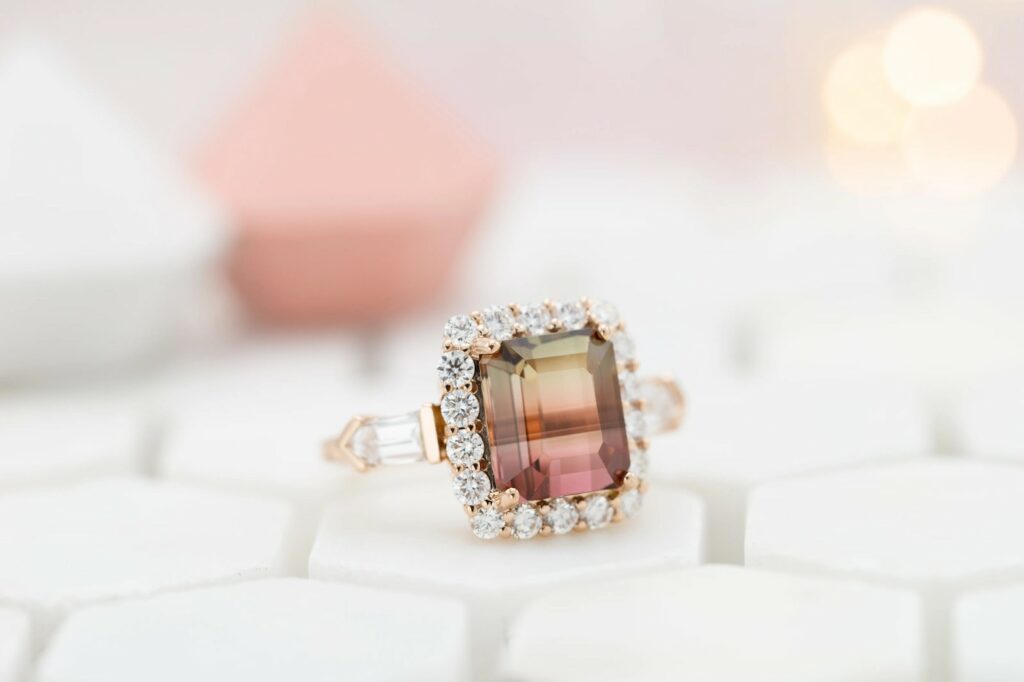 tourmaline ring custommade