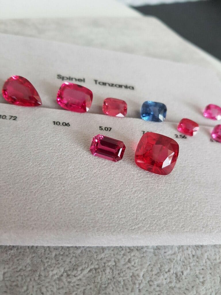 Tanzanian spinels - gemstone investments
