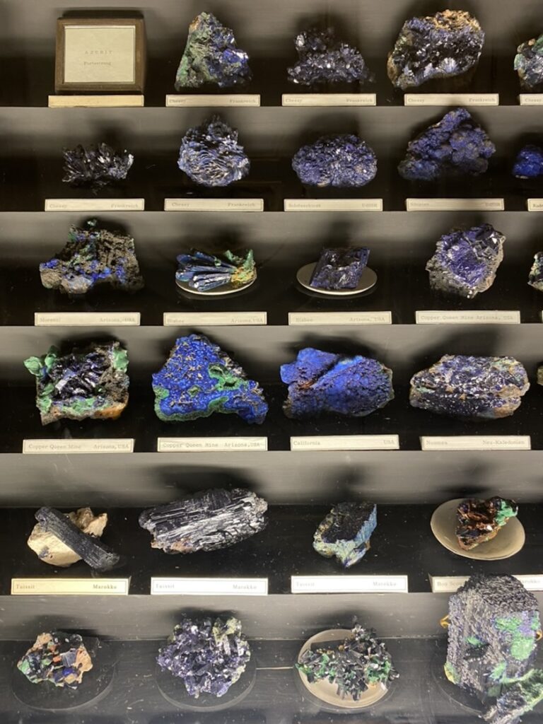azurite specimens - carbonates