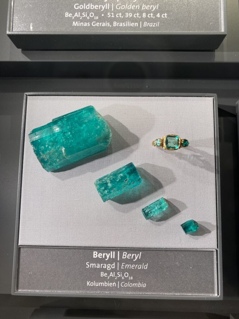 emeralds - cyclosilicates