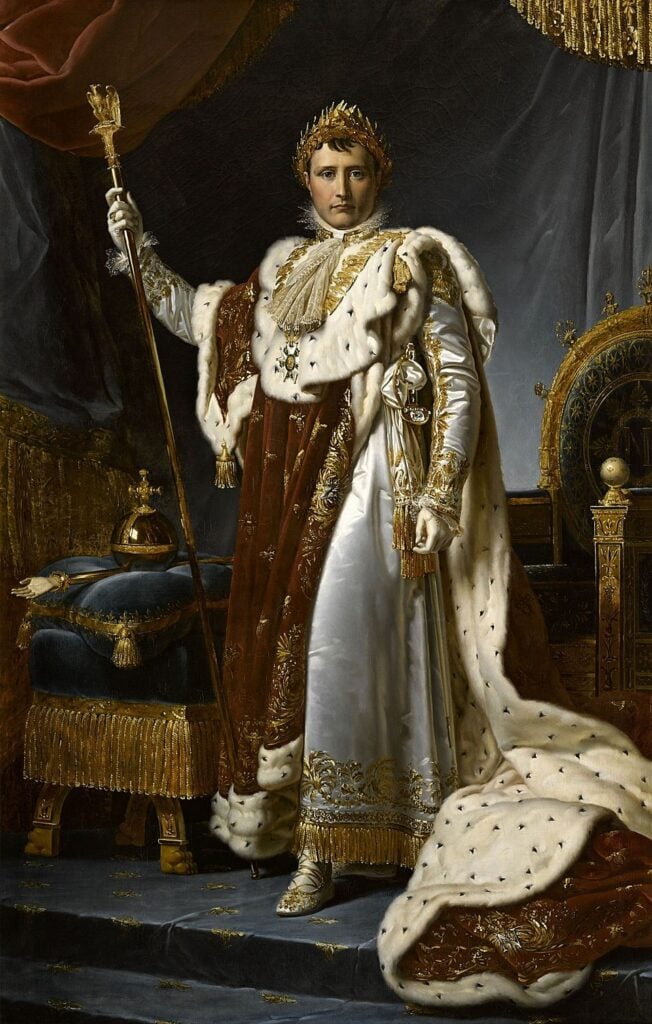 Napoleon I as Emperor, painting by François Gérard