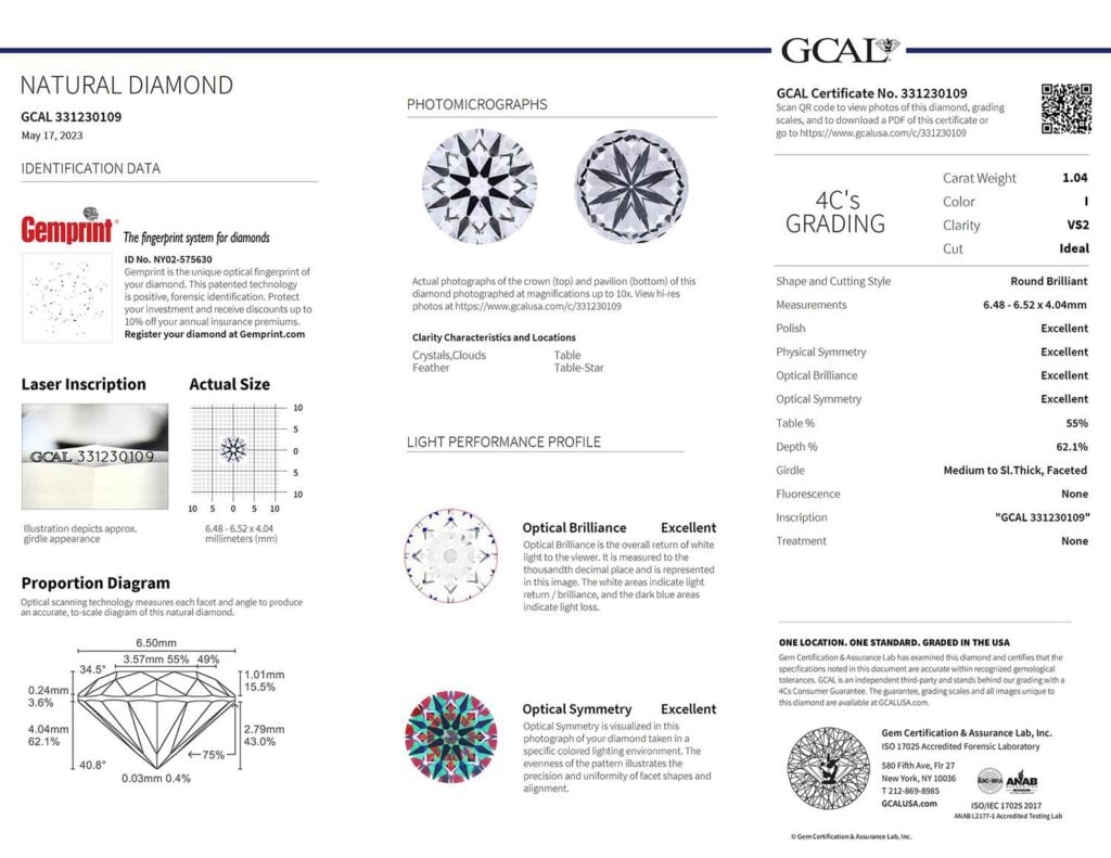 gcal gemprint