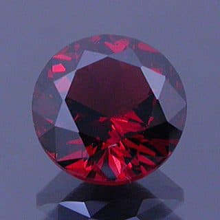 Malaia Garnet (Malaya Garnet) - Natural, Faceted, Red, 1.94 ct ...