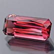 Elongated Scissor Topped Emerald Cut Tourmaline