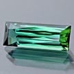 Fancy Elongated Scissor Topped Baguette Cut Tourmaline