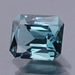 Emerald with Scissors Cut Crown Cut Tourmaline