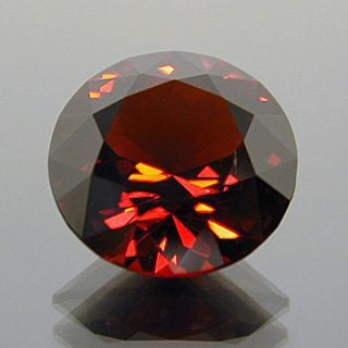 Fancy Round Cut Cut Spessartite Garnet