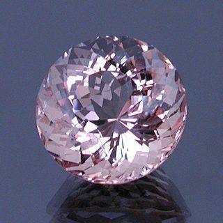 Portuguese Round Cut Morganite Beryl