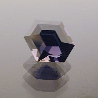 Elongated Hexagon Cut Color Change Sapphire