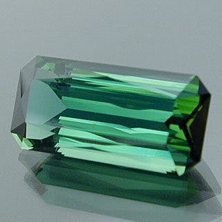 Elongated Scissor-Topped Emerald Cut Tourmaline