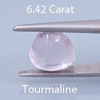 Rough version of Custom Round Cut Tourmaline