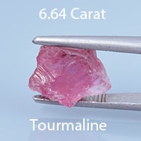 Rough version of Radiant Step Superman Cut Tourmaline