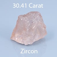 Rough version of Custom Barion Kite Cut Zircon