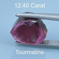 Rough version of Custom Barion Hexagon Cut Tourmaline
