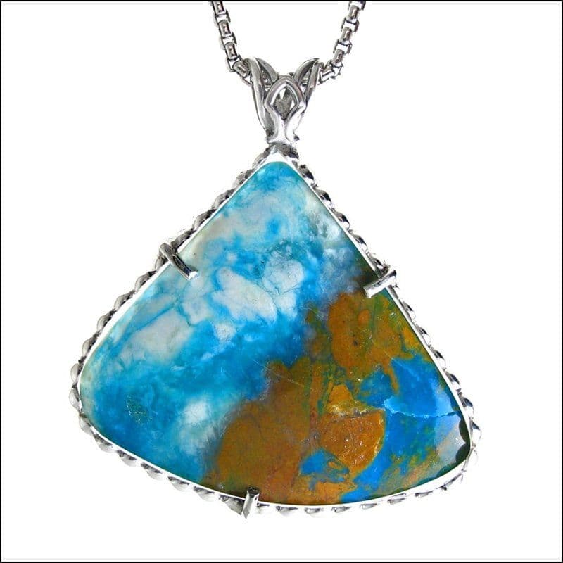 Opal Stone Natural Cabochon Blue International Gem Society