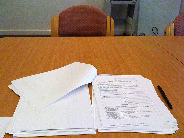 “Interviews” by David Davies is licensed under CC By-SA 2.0