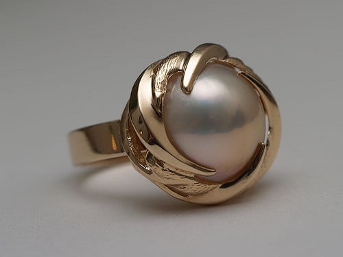 mabe pearl ring