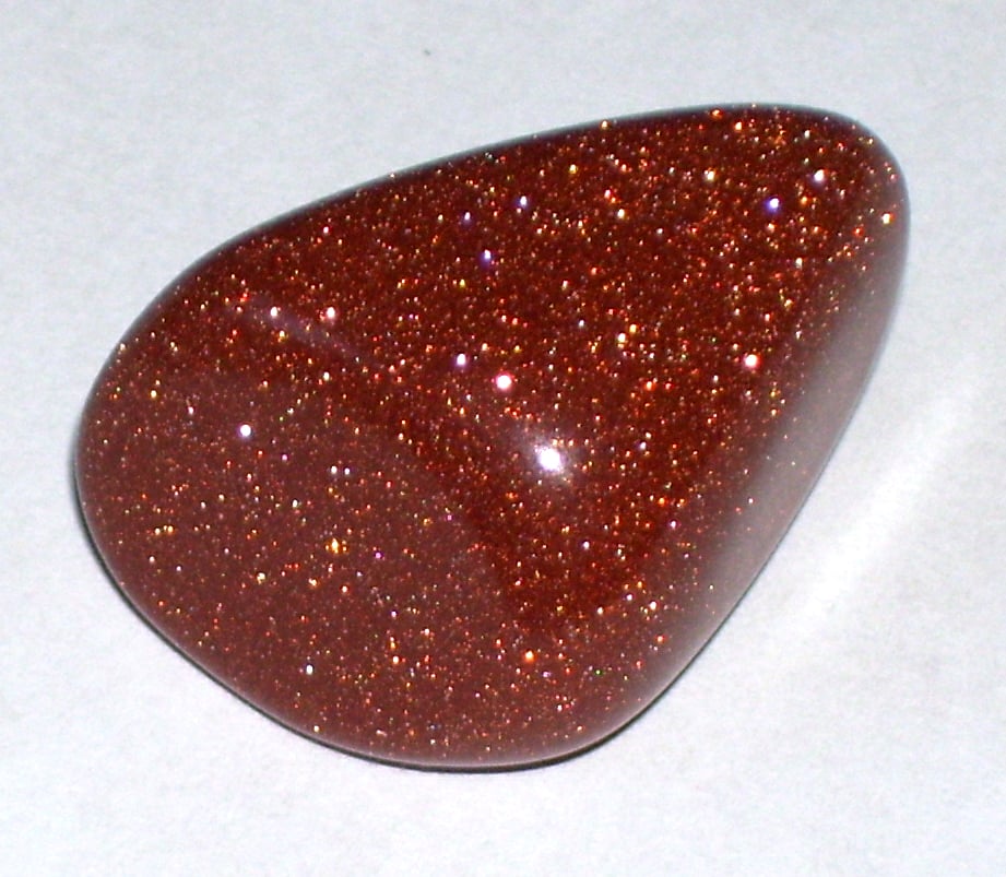 goldstone - glass gemstones