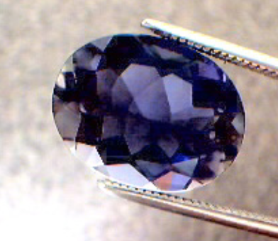 Oval Cut Iolite - Gem cutting terms