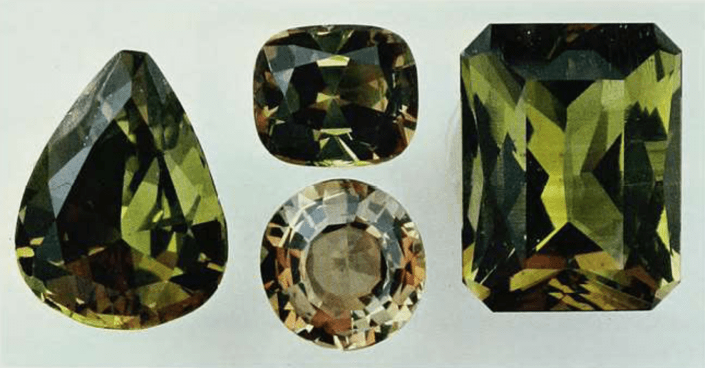 andalusite samples - Brazil