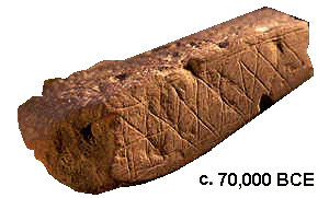 Early stone carvings from 70,000 BC