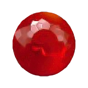Orange-Red Ruby - gem grading