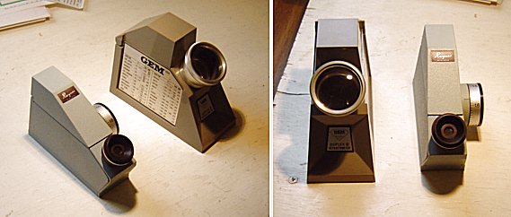 Duplex II and Rayner Dialdex Refractometers