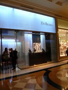 DeBeers in Caesar's Palace, Las Vegas DeBeers in Caesar's Palace, Las Vegas