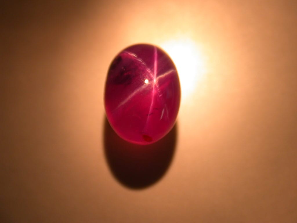ruby symbolism - star stone