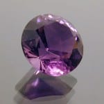 Split Mains Round Brilliant Cut Amethyst