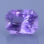 Fancy Twisted Barion Emerald Cut Amethyst