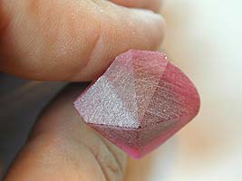 P3 facets are cut to center point